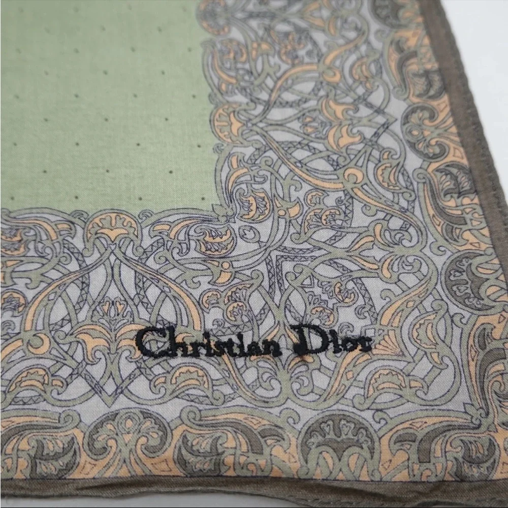 AUTHENTIC CHRISTIAN DIOR SCARF /‎ HANDKERCHIEF